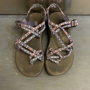 Chacos two strap with toe strap